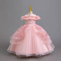 New in stock: girls' princess dress, bubble wedding dress, formal gown, piano recital dress - kids dress
