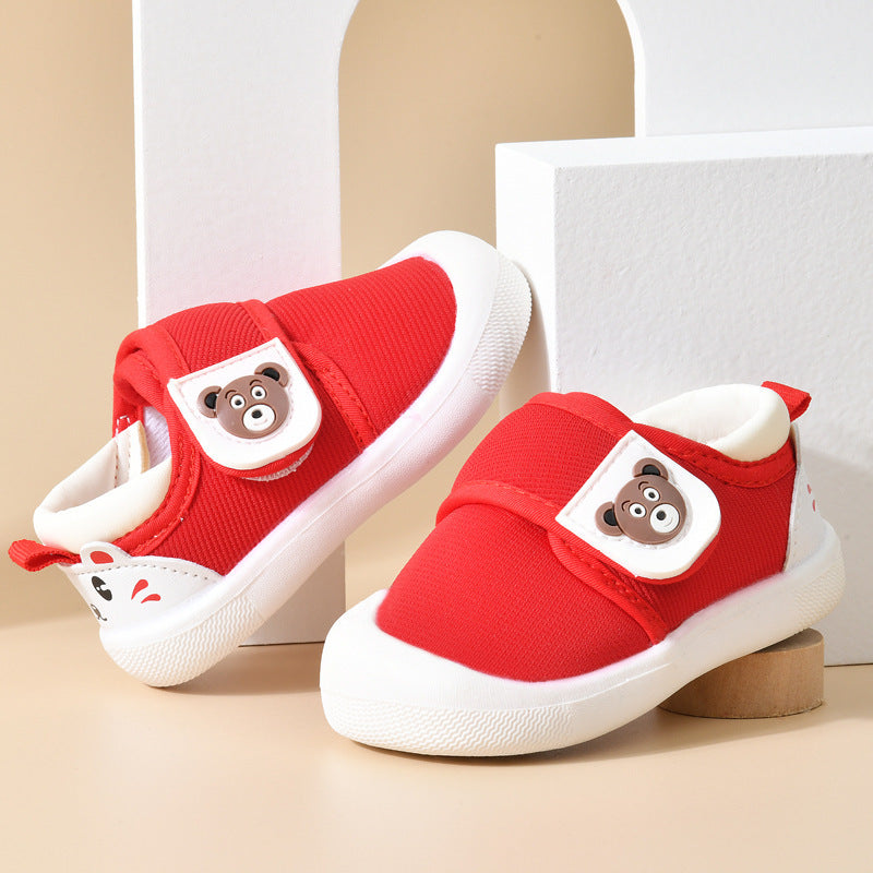 autumn collection: new fall toddler shoes for baby girls (0-1-3 years) - soft cloth spring/autumn first walker shoes for baby boys