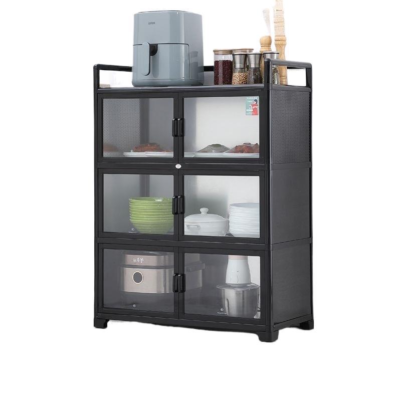 Kitchen cabinets, cupboards, sideboards, storage cabinets, aluminum alloy cabinets, storage cabinets, tea cabinets, balcony sundries storage cabinets