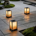 Solar powered outdoor garden lights - perfect for b&bs, patios, landscaping, pools, walkways, and lawns - waterproof design