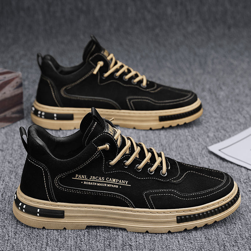 Men's safety shoes: 2025 autumn new arrivals - durable work shoes, trendy & versatile, breathable work boots