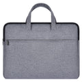 Large capacity canvas briefcase - office handbag, document bag, conference bag, laptop bag, file bag, business bag - custom printing available