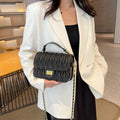 Fashion bag for women 2025new arrivalfashioncasual style small square bag western style embroidered rhombus chain shoulder crossbody bag