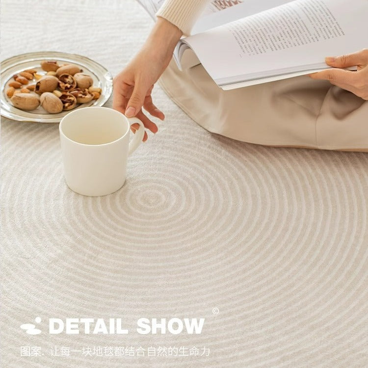 Carpet living room bedroom  new bedside light luxury high-end floor mat thick large area full coverage stain-resistant easy to care for