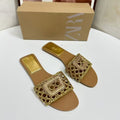 2025 summer new arrival: women's round-toe high heel espadrille sandals - openwork knit, apricot color - wholesale