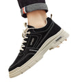Men's winter breathable 2025 new trendy versatile casual skate shoes, men's low-top workwear leather martin boots
