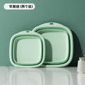 For homefoldable washbasin portable bathroom dormitory washing clothes washbasin multifunctional easy storage plastic basin