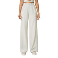 High-waisted, straight-leg pants with a drawstring waistband. versatile and casual, these long pants are designed to elongate the legs with a relaxed, wide-leg fit. perfect for running and workouts. style d25048