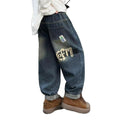 Spring boys' jeans, straight-leg denim pants, new spring/autumn styles for little boys, trendy and cool  collection