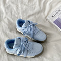 Thick sole sneakers for women 2026new arrival spring autumcasualeasiest for matchniche style lightweight sports ins trendy korean style bread shoes