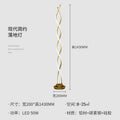 Scandinaviancasual floor lamp bedroom bedside vertical living room sofa atmosphere classy light luxury corner floor lamp