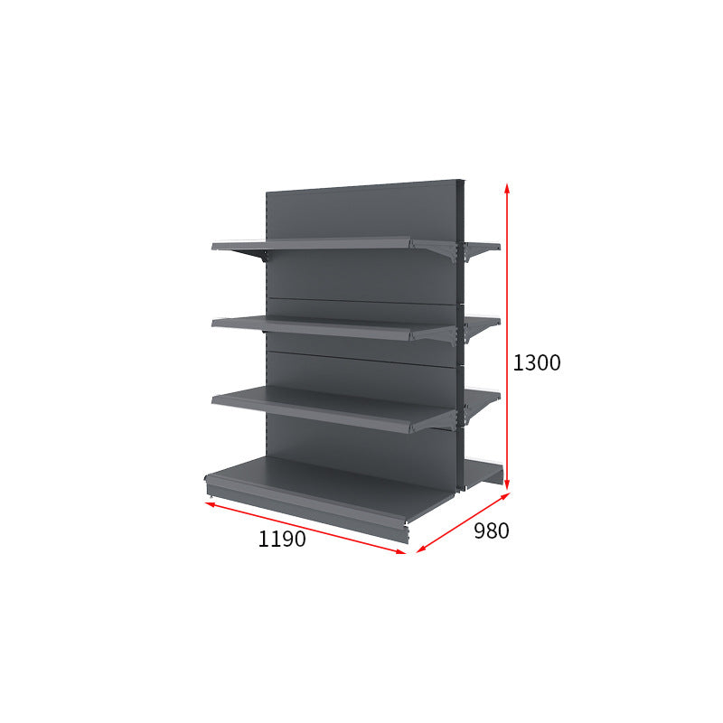 Convenience store shelves Supermarket shelves Display shelves All-iron multi-layer snack shelves Double-sided mid-island laminate Container wholesale