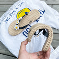 New arrival three flowers summer flip-flops women's outwear k-style non-slip women's flats sandals beach delivery