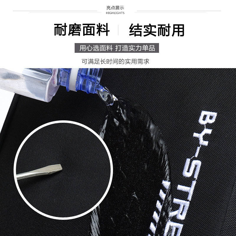 Reflective strip backpack bag men's and women's waterproof Oxford cloth 15.6 inch computer bag middle school student backpack travel bag wholesale