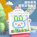 Rabbit magnetic drawing board - enhances focus, imagination, early education, and cognitive development for children