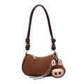 Super popular underarm bag, cute labubu pendant, fall and winternew arrivalaccessible luxuryniche style design, classy shoulder satchel bag