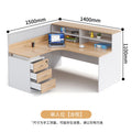 Saint li screen desk and chair combination - minimalist modern computer desk for office staff, ideal for finance and accounting positions