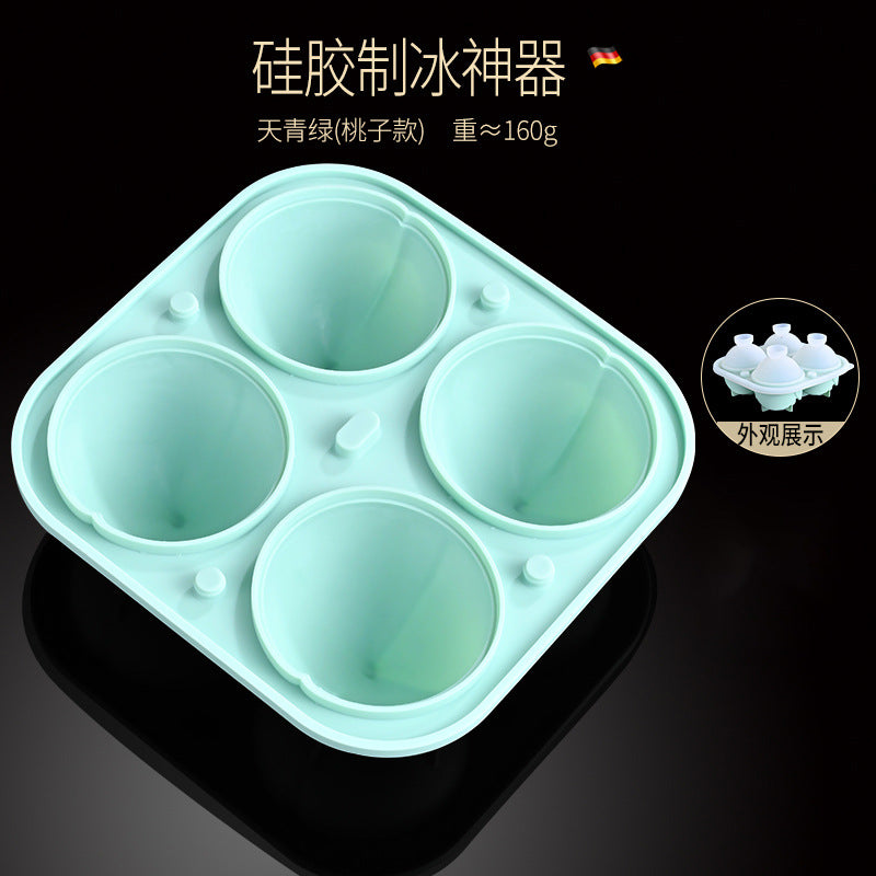 Rose Ice Grid Cartoon Silicone Frozen Ice Cube Mould Ice Maker Whiskey Ice Hockey Box Ice Grid Ice Mould
