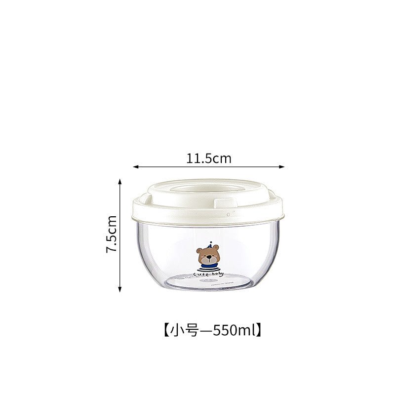 Bear sealed tank food grade coffee storage tank kitchen household plastic moisture-proof insect-proof nut grain sealed box