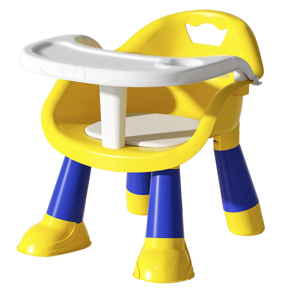 Baby dining table, chair, stool, infant and toddler chair, household plastic backrest seat, squeaky little stool, multi-functional