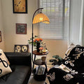 Floor lamp, medieval style bedroom bedside table, integrated grapefruit lamp, living room sofa, atmosphere coffee table, fishing lamp