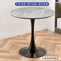 Round coffee table living room home tulip casual reception negotiation small round table casual balcony small tea table and chair combination