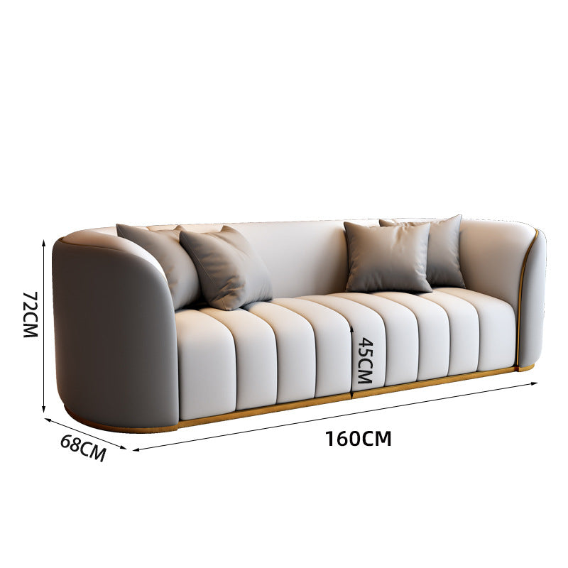 Beauty salon sofa office business reception lounge area negotiation sofa coffee table combination hotel home living room