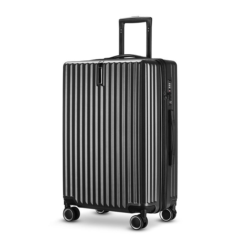 Cross-border three-piece trolley case,  boarding travel zipper case, universal wheel suitcase, anti-theft password box manufacturer