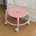 Swivel stool - heavy duty, durable, and portable. perfect for home use: ideal as a small stool, shoe bench, or step stool for adults and children. features smooth rolling casters for easy mobility