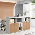 New arrival file cabinet low cabinet information cabinet wooden lockable file cabinet office storage side cabinet partition cabinet
