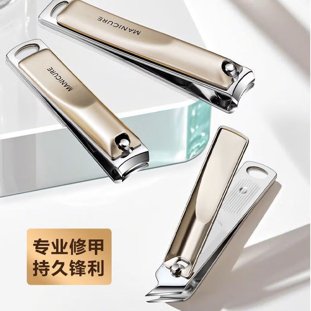 High-end nail clipper suitfor home nail scissors ear pick convenient pedicure knife nail groove special manicure tool