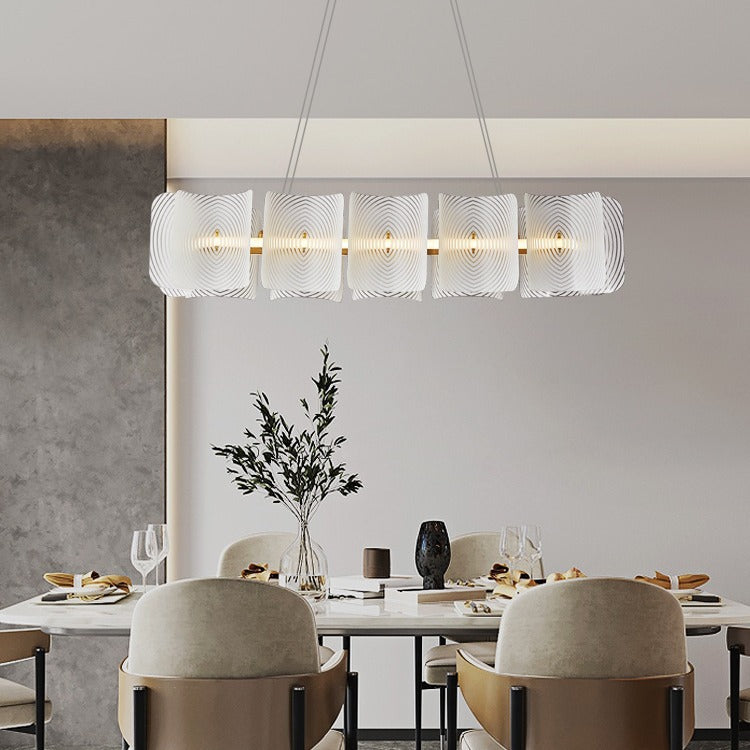 Wabi Sandy Wind Copper Living Room Chandelier French Light Luxury Cream Wind New Atmospheric Dining Room Bedroom Model Room Designer Light