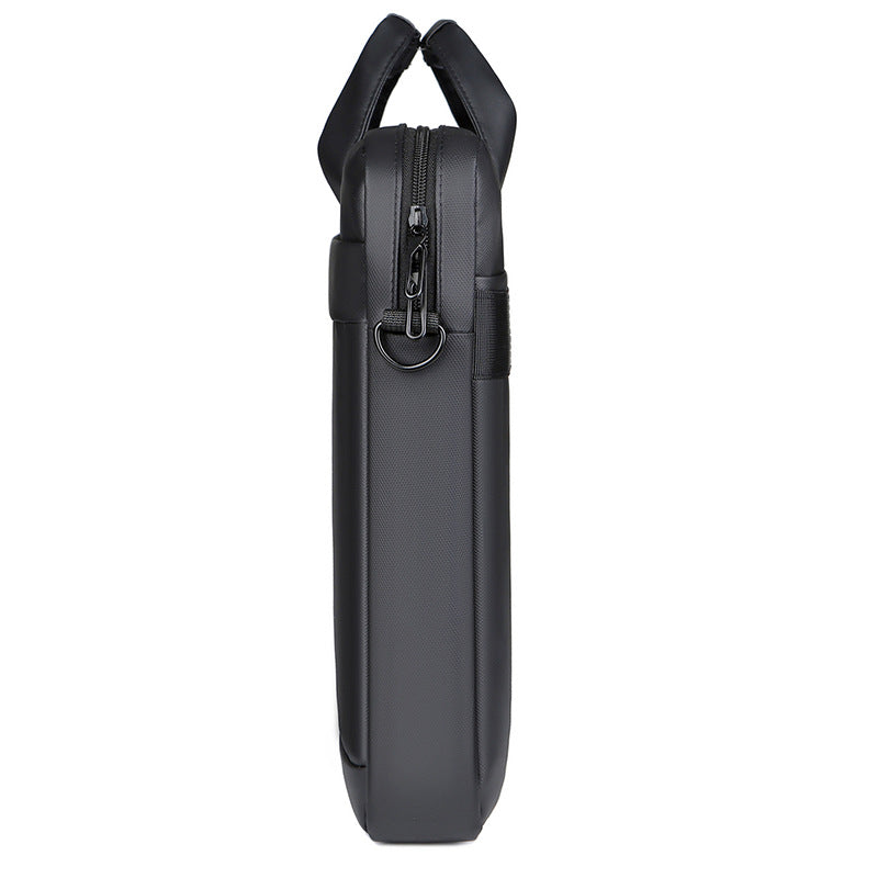 New laptop laptop bag, Apple liner bag, waterproof business shoulder briefcase, can be customized with printed logo.