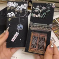 Scratch art paper - diy hand-painted scratch art - creative castle & dazzling night scene - stress relief art scratch paper
