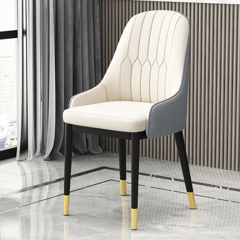 Nordic dining chair - modern minimalist design for home, premium quality, light luxury backrest, casual dining chair, restaurant & cafe seating