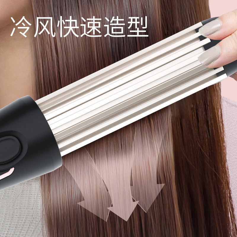 Curved hair dryer splint two-in-one hair iron curling iron straight hair dual-purpose egg roll iron hair care ceramic temperature control