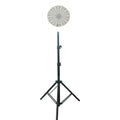 New arrivalled fan light e27 screw live broadcast fan light energy-saving dormitory floor stand remote control light wind and dimming