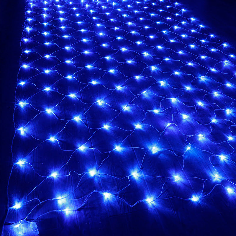 LED fishing net light Gypsy ceiling decorative mesh lights flashing string lights Gypsy star lights lawn tree lights