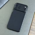 Suitable for iphone17 pure color bubble heart shell mobile phone case apple 16prom side heart shaped tpu mobile phone case