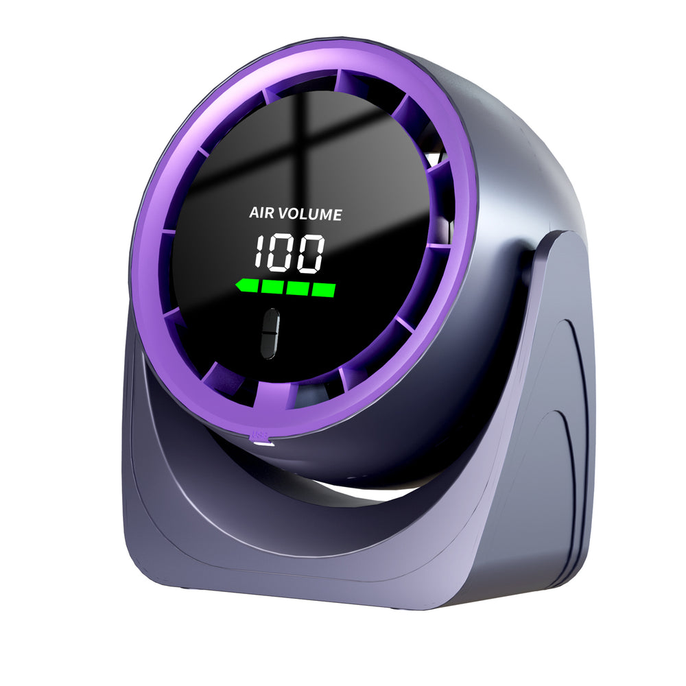 New arrival cross-border desktop circulation fan usb charging high speed 100-speed turbine wall-mounted remote control timing desktop fan