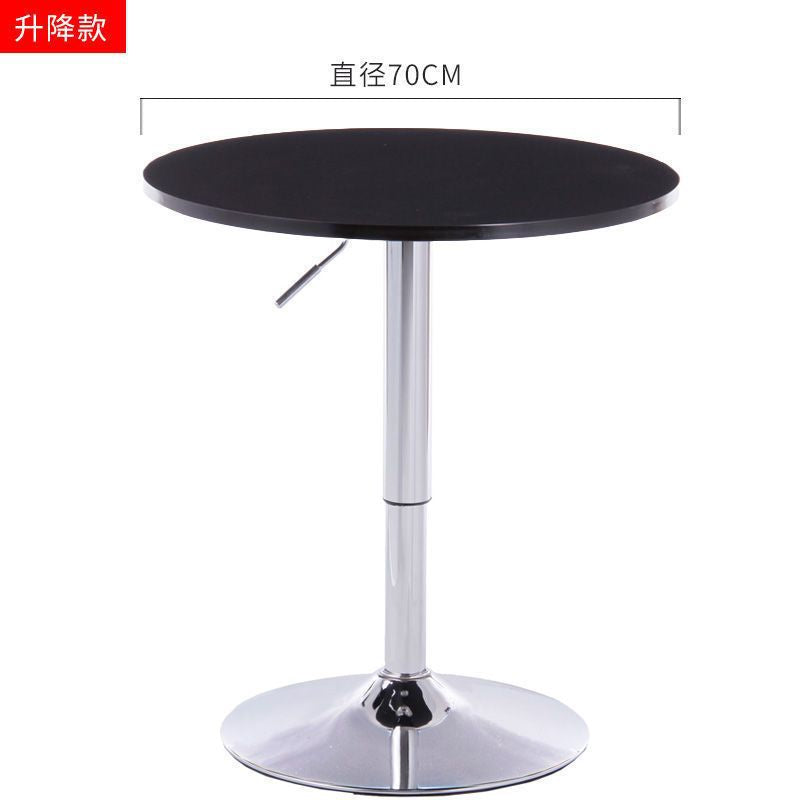 High table bar table round casual cocktail table adjustable small round table high bar round table bar chair