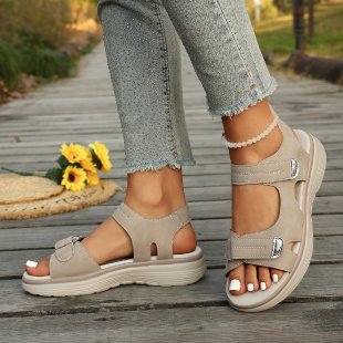 summer new arrival: plus size chunky sole sandals for women, sizes 36-43. wholesale available. dropshipping to  and