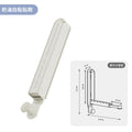 Indoor punch-free wall-mounted clothes hanger storage rack retractable balcony for homefoldable clothes drying rack storage rack