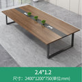 Conference table long rectangular meeting room office desk and chair set minimalist modern office desk panel office furniture