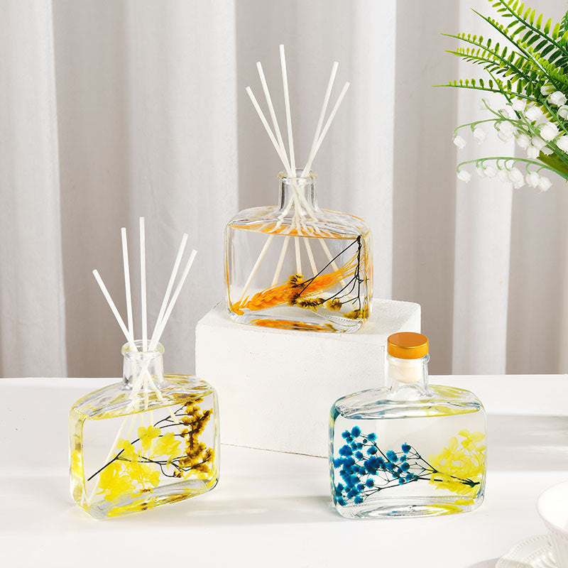 Preserved flower fireless aromatherapy hotel ornaments rattan volatile air fresh toilet odor removal deodorant indoor fragrance