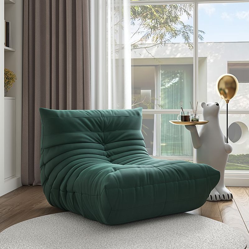 Caterpillar lazy sofa new arrival can lie down and sleep bedroom balcony tatami popular single sofa ins style leather
