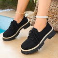 new arrival: plus-size flyknit platform loafers for cross-border e-commerce. sizes 36-43 available. wholesale options and dropshipping services available for  and