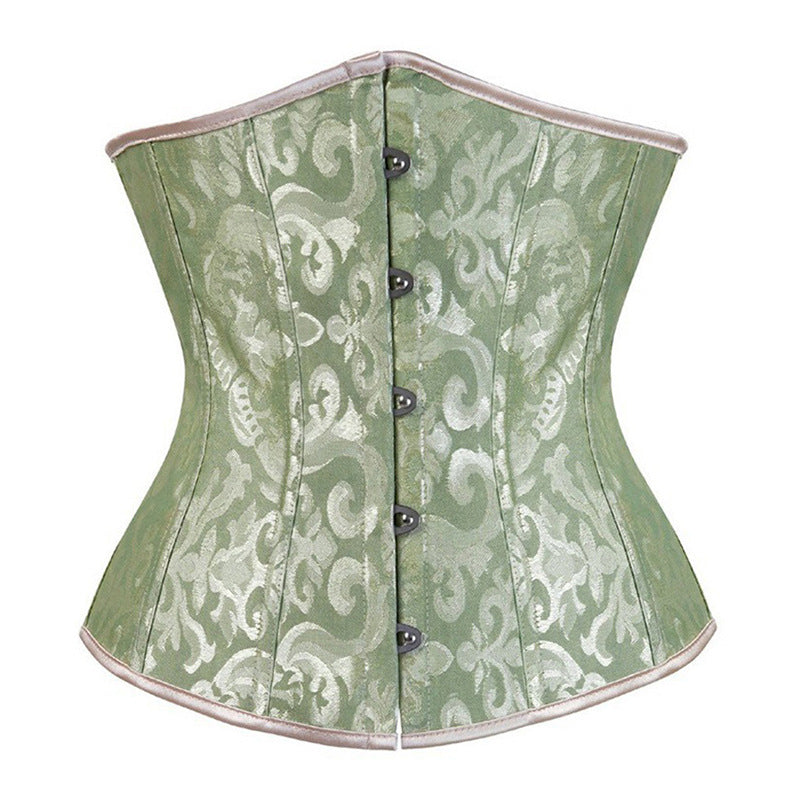 Corset simple waist corset slightly fat new arrivalk-style breathable sexy shaping tops rubber bone jacquard waist clip