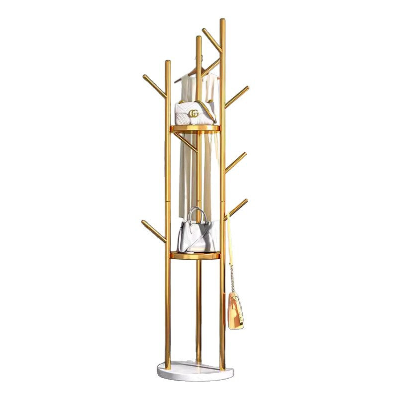 Clothes rack floor-standing clothes rack bedroom room storage coat rack popularfor home small accessible luxury clothes rack