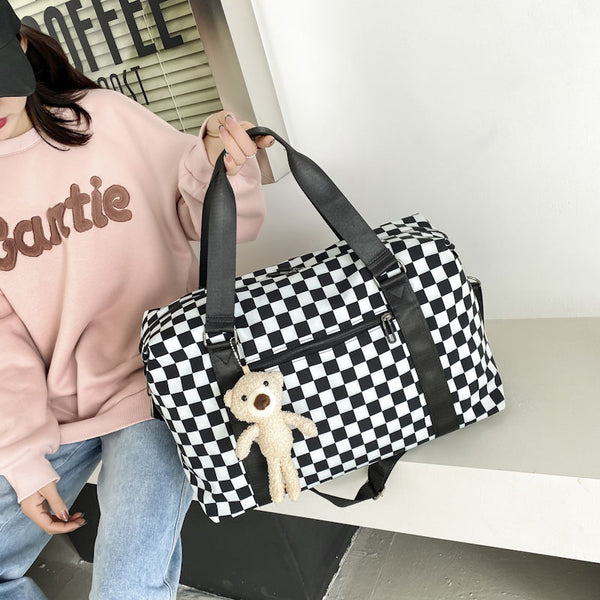 Customized travel bag New portable large-capacity travel bag Fitness yoga storage bag